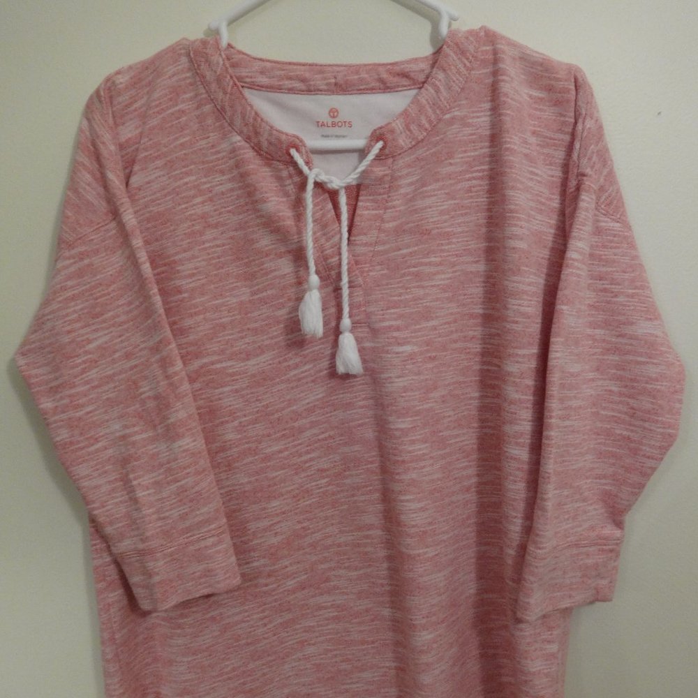 Talbots Pull-Over with Tassles